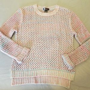 Cute Thick Knit Pastels Size LG Sweater JJ Basics